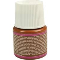 Flacon 45ml peinture acrylique Déco Mat BRUN - PÉBÉO