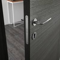 Bloc-porte alvéolaire COME décor chêne authentique hui.72 à 100 mm - 204 x 73 cm - Gedimat - SIFISA