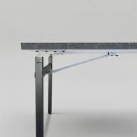 Table pliable Tambu 160x80cm marbre samas - intérieur - RestooTab