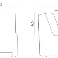 Fauteuil RUBY 1 place - Mobilier - Équipement collectivité