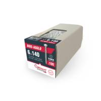 Vis technique TORX zingué blanc - 6x100mm - boîte de 100 pièces - Gedimat - GEDIMAT PERFORMANCE PRO