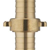 Jonction en laiton démontable cannelée - Gedimat