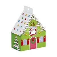 Graffy Créa, Calendrier de l'avent 24 boites à colorier et assembler Rouge