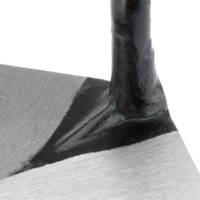 Truelle forgée ppro madrilène avec manche en bois de hêtre certfié + cale - 190 mm - Gedimat