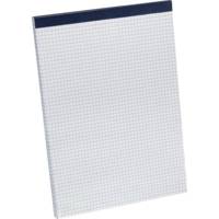 Bloc bureau A5 sans couverture Quadrillé 100 Feuilles 60g - CONQUÉRANT