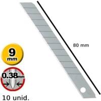 Etui de 10 lames ASB-10 9 mm pour cutter Lames secables