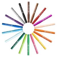 Pot de 18 feutres KIDS VISACOLOR XL ECOlutions pointe large bloquée