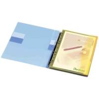 Lot de 12 pochettes enveloppes A4 avec perforation couleurs assorties