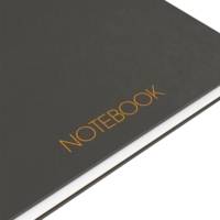 NOTEBOOK B5 Spiralé couverture rigide160P 80G Q5/5 gris