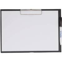 Porte-bloc carton plastifié format A4 paysage noir - MAUL