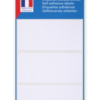 Etiquettes multifonctions, 34 x75 mm, blanches - Apli-Agipa