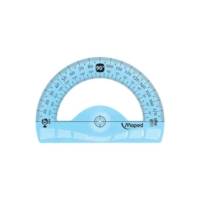 Rapporteur demi-circulaire Flex Incassable 180 degrés 12 cm  couleur aléatoire