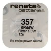 Pile bouton Silver Oxyde 357  / SR44W  0% mercure