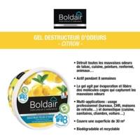 Pot 300g Gel destructeur d'odeurs citron