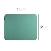 Sous-main feutrine Teksto 50x65cm - Vert d'eau - EXACOMPTA