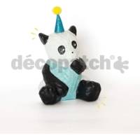 Support en Papier Mâché à Décorer Panda 15cm - DÉCOPATCH