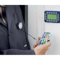 Pushbox Duo Pack de 10 Porte-cartes de sécurité avec lacet textile 54 x 87 mm