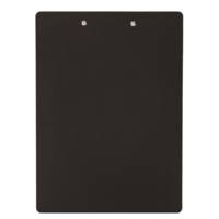 Porte-bloc robuste A4 en polypropylène noir