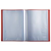 Protège-documents en polypropylène souple OPAK 100 vues - A4 - Rouge - EXACOMPTA