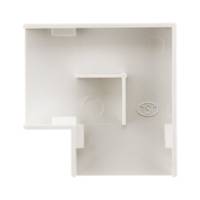 Raccord d'angle de mur plat blanc pour moulure 30x10mm - Gedimat - ZENITECH
