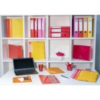 Classeur A4 4 anneaux 30mm Iderama - Jaune