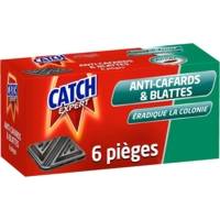 Boîte de 6 pièges Contaminateurs Anti–Cafards & Blattes
