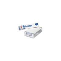 Étui de 100 enveloppes blanches DL 110x220 80 g/m² bande de protection