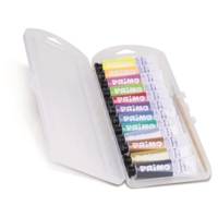 Boîte de 12 Tubes 12ml Gouache 12 couleurs: 4 couleurs fluos et 8 Métalliques