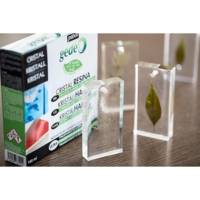 Kit Résine Cristal Biosourcée à 50% - Transparente et Brillante 300ML - PÉBÉO
