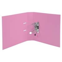 Classeur à levier PVC A4 dos de 70mm Rose