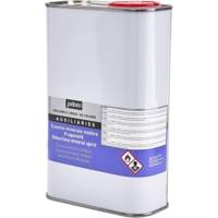 Bidon 1 litres essence minérale sans odeur pour peinture à l'huile - PÉBÉO