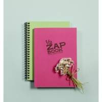 1/2 Zap Book spiralé 80 Feuilles 10,5x14,8 cm 80g