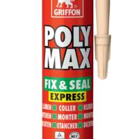 Colle et Mastic de montage POLY MAX FIX&SEAL EXPRESS 435 g - Gedimat - GRIFFON