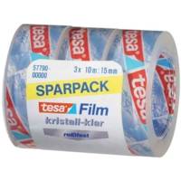 Kit de 3 Rubans Adhésifs Cristalline 15 mm x 10 m