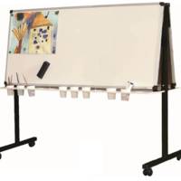 Pupitre maternelle mobile surfaces émaillées