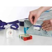 Film + dévidoir dans un kit, ruban mat invisible 19 mm x 33 m