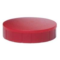 Boite de 10 Aimants MAULsolid 32mm Puiss. 0,8 kg Rouge