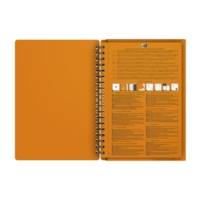MEETINGBOOK B5 160P 90g lignée 6MM couverture polypro