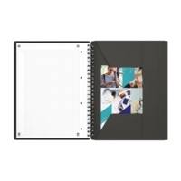 METTINGBOOK A4+ 160 pages 90g petits carreaux couverture polypro - OXFORD
