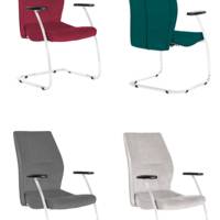 Fauteuil LAWYER de réunion bas dossier - Mobilier - Collectivité