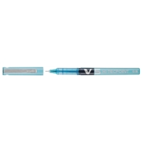 Stylo roller Hi-Tecpoint V5 Encre liquide Pte Fine Turquoise
