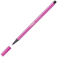 Feutre de Dessin PEN 68 Pte ogive Moyenne 1 mm Rose fluo - STABILO