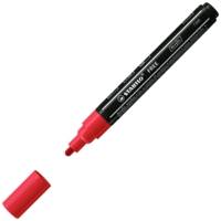 Marqueur pointe moyenne FREE acrylic T300 rouge foncé - STABILO