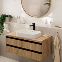 Mitigeur lavabo VERNIS BLEND noir - Gedimat - HANSGROHE