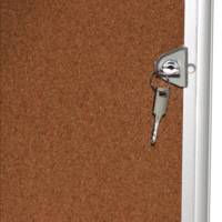 Vitrine d'affichage intérieur liège extra-plate "ÉCO"