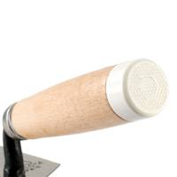 Truelle forgée ppro madrilène avec manche en bois de hêtre certfié + cale - 190 mm - Gedimat