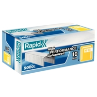 Boite de 5000 agrafes 13/10 fil fin galvanisées - Rapid