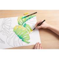 Feutre pointe pinceau 1340 Etui de 20 Assortis 1-3 mm - EDDING
