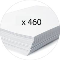 Classeur à levier PVC A4 dos de 50mm. - Rose