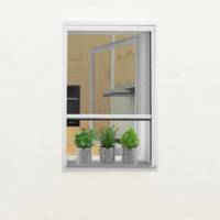 Moustiquaire enroulable aluminium coloris Blanc - Gedimat - EASY LIFE